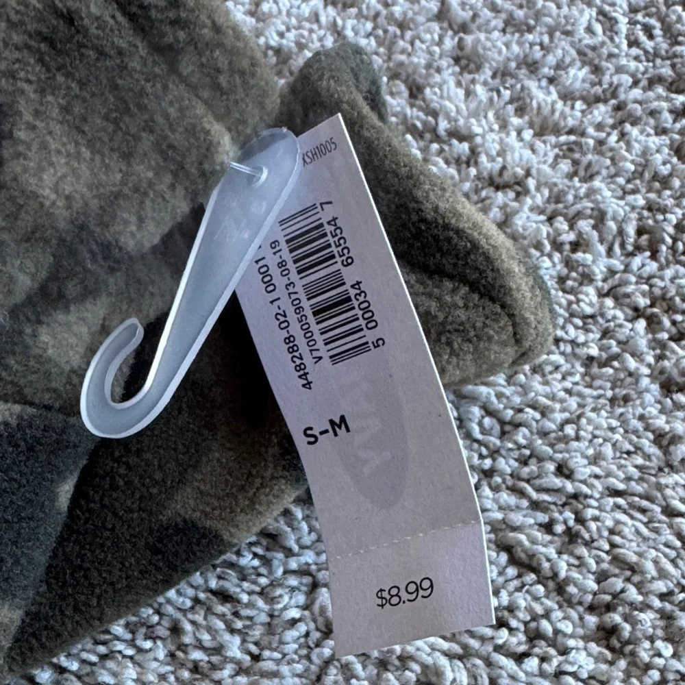 Camouflage Fleece Gloves
